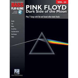 PARTITION Pink Floyd - Dark Side of the Moon - Bass Play Along Volume 23, de Pink Floyd - Recueil + CD Guitare basse édité par Hal Leonard