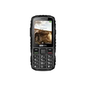 Téléphone portable Mobile Dual SIM Maxcom en noir, avec 2,8 pouces LC