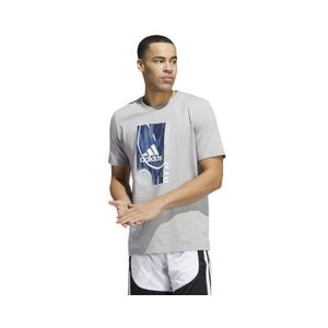 T-SHIRT T-shirt ADIDAS Badge OF Sport Courts Tee Gris - Homme/Adulte