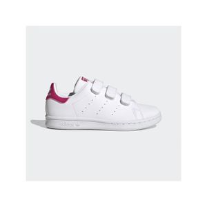 BASKET Baskets Adidas Stan Smith CF Blanc Rose - Homme - 