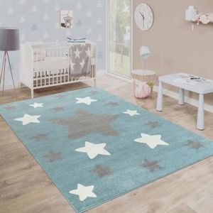 Ayyildiz Tapis Pour Chambre Denfants à Carreaux Nuage