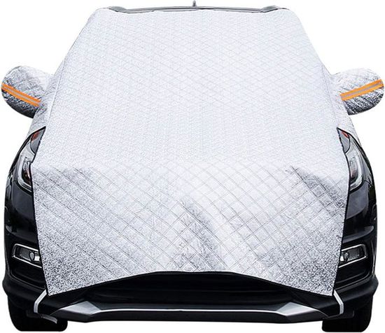 Housse De Pare-Brise Magnétique Pour Kia Picanto 2012-2025 | Protection Anti-Givre Neige UV - Universelle Repliable