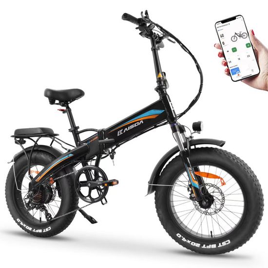TIGUOWISH K800 Plus Vélo Électrique Pour Adultes, Fat Bike Electrique