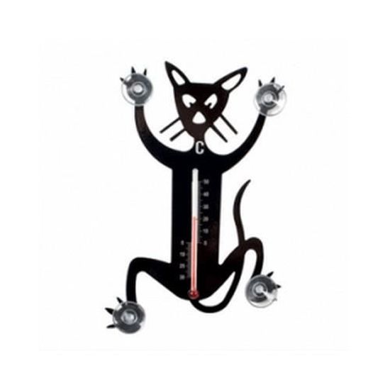 Thermometre Exterieur De Fenetre Deco Chat Pluto Cdiscount Jardin
