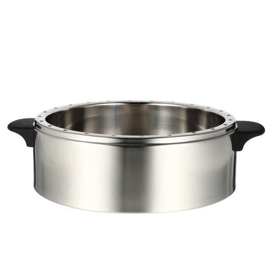 Panier Vapeur En Inox 21 Cm - Pour Cuisson Vapeur, Lavage Légumes - Compatible Avec Casseroles Et Poêles