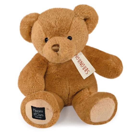 Peluche géante gros'ours 50 cm miel Histoire D'ours | La Redoute