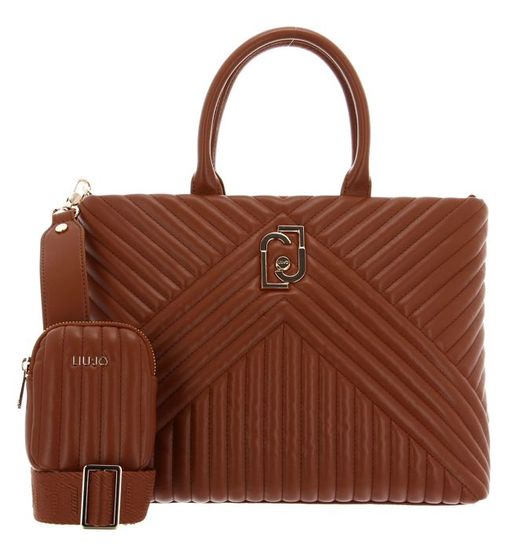 Sac à Dos LIU JO Achala ECS M – Femme – Marron (couleur Deer) – Neuf Avec Housse