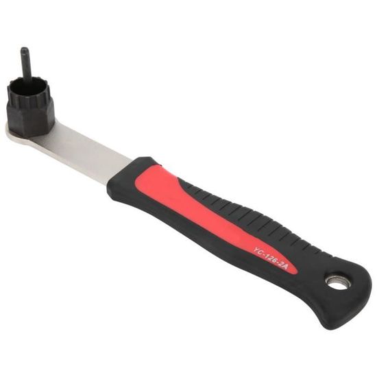 Outil Démontage Cassette Vélo - Compatible Shimano, SRAM, Sunrace - Acier Carbone, Pour Vélos 6-12 Vitesses Et VAE