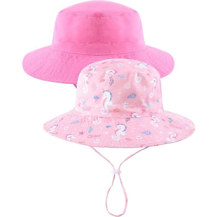 Chapeau Seau Réversible Enfant Heinz Baked Beans, 3-4 Ans, 100% Coton, Bleu/orange