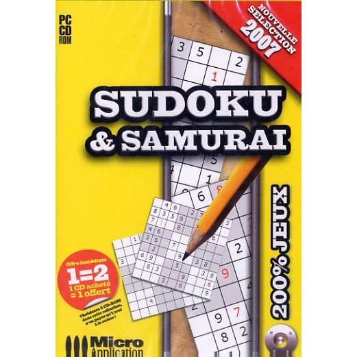 Micro Application Sudoku & Samurai / PC Cd-Rom