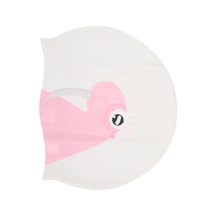 Alomejor Bonnet de bain pour cheveux longs TOSWIM Femmes Mignon Bonnet De Bain Excellent Bonnet De Bain Cheveux Longs Texture