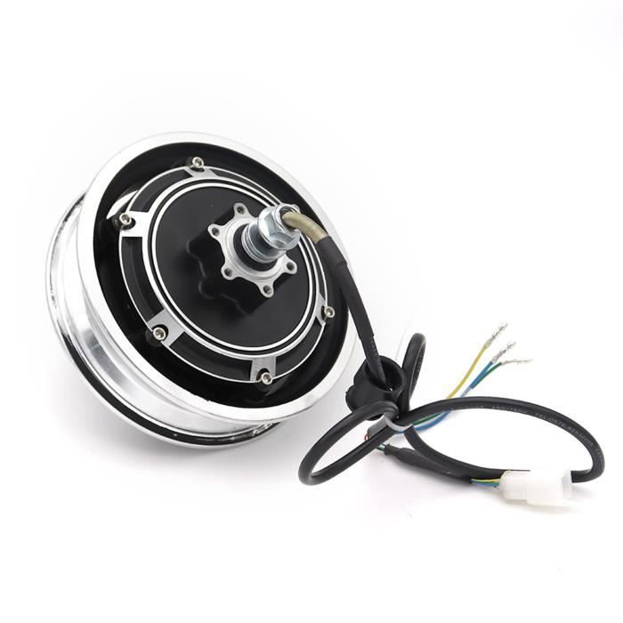 Moteur CC sans balais 500W Pièces pour détachées trottinette électrique pneus tout-terrain de 10 * 4,0 pouces 48V