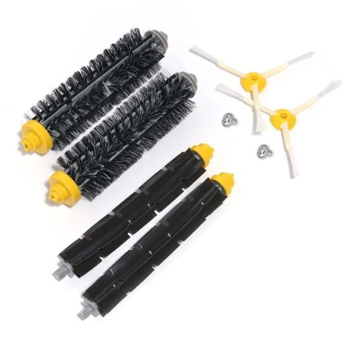 Brosse à soies Brosse à brosse pour iRobot Roomba 600 Série 700 Aspirateurs 529 585 595 650 630 614 618 620 610 770 780 790 761