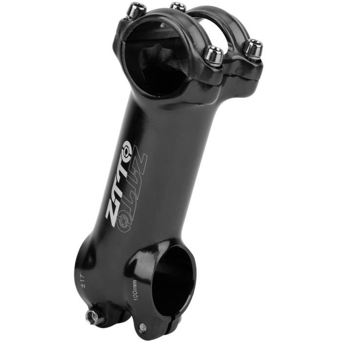 MEIHE Rehausseur De Potence De Guidon​ De Vélo De Montagne En Alliage D'Aluminium (100 Mm Noir)
