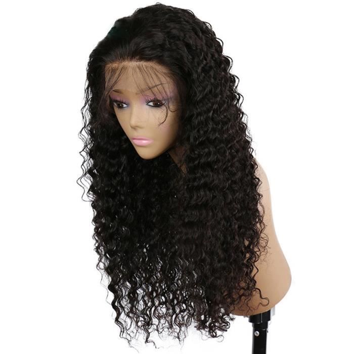 Perruque Curly Wig Glueless Full Lace Wigs Black Women Indian Remy Human Hair Lace FrontWBF81122031A 1728