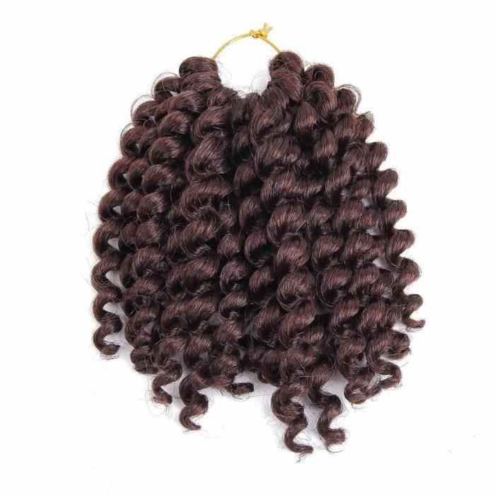 HT Mode Pretty Woman Gradient Fille Crochet Twist couleur Tresses Extensions Perruques - HTTNS903A10620