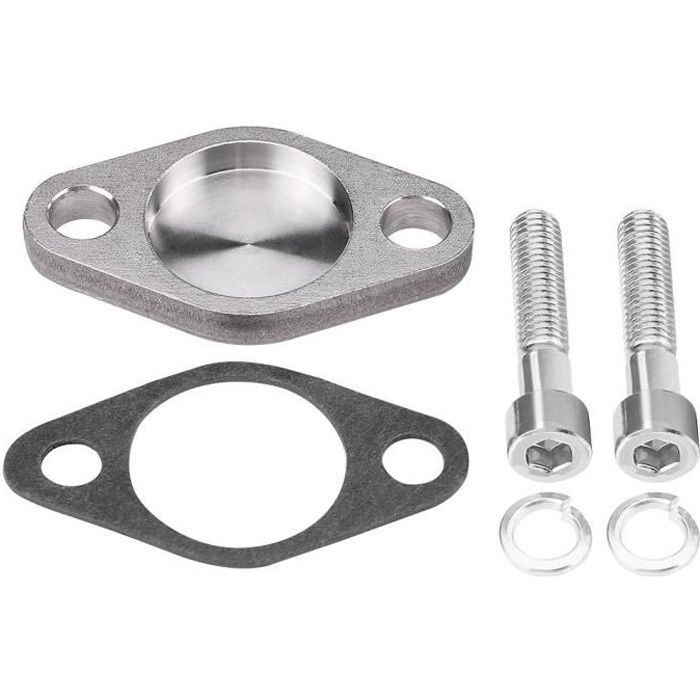 Cuque Plaque d'obturation de vanne Kit de plaques d'obturation de vanne EGR avec joint pour BMW E53 E38 E39 E46 X5