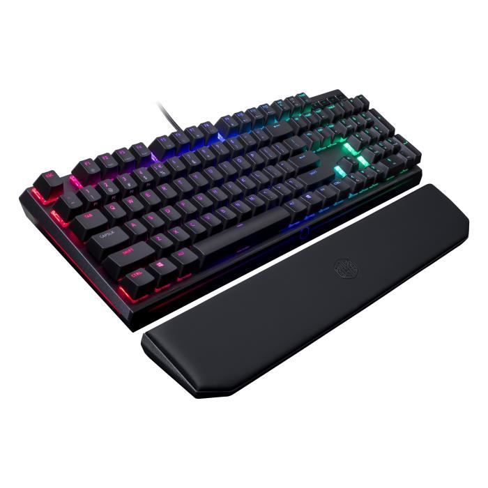 COOLER MASTER Clavier mécanique gaming MasterKeys MK75 Mx Red - AZERTY