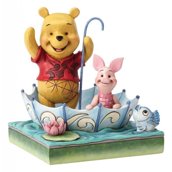 Figurine Winnie et Porcinet 50 ans d'amitié - Disney Traditions Jim Shore