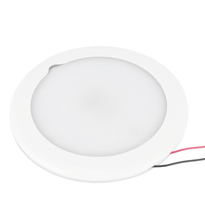 Lumière de toit de bateau Plafonnier de Toit 5,9 po Lampe Intérieure Réglable à Gradation Tactile IP67 Étanche-CHE