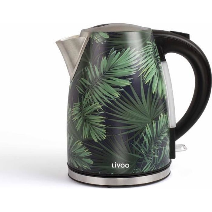 LIVOO DOD171 Bouilloire Jungle - Vert