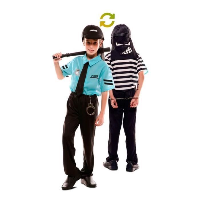 Déguisement Double de Police et Voleur pour enfant