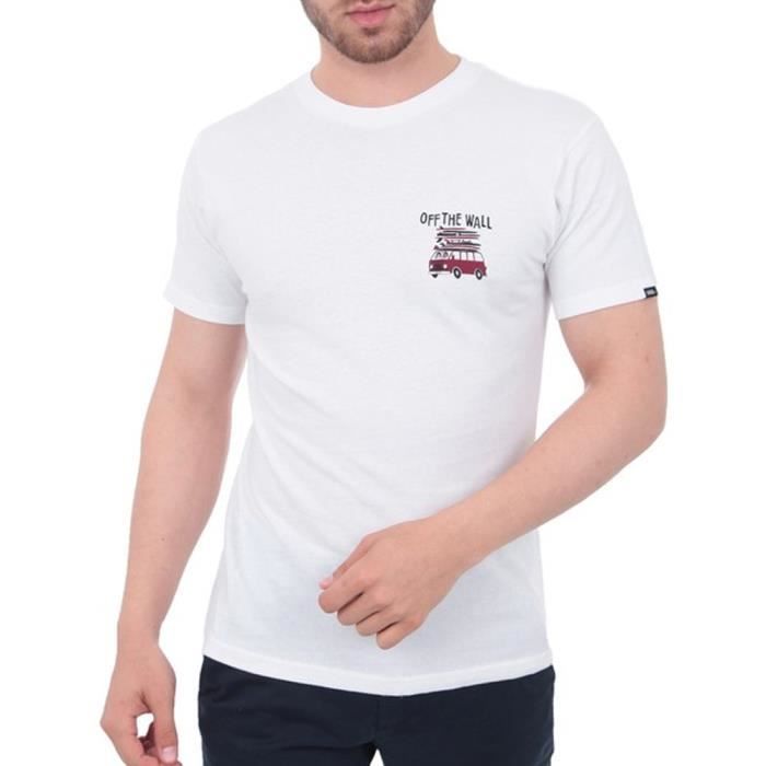 T-shirt Blanc Homme Vans Yusuke Van
