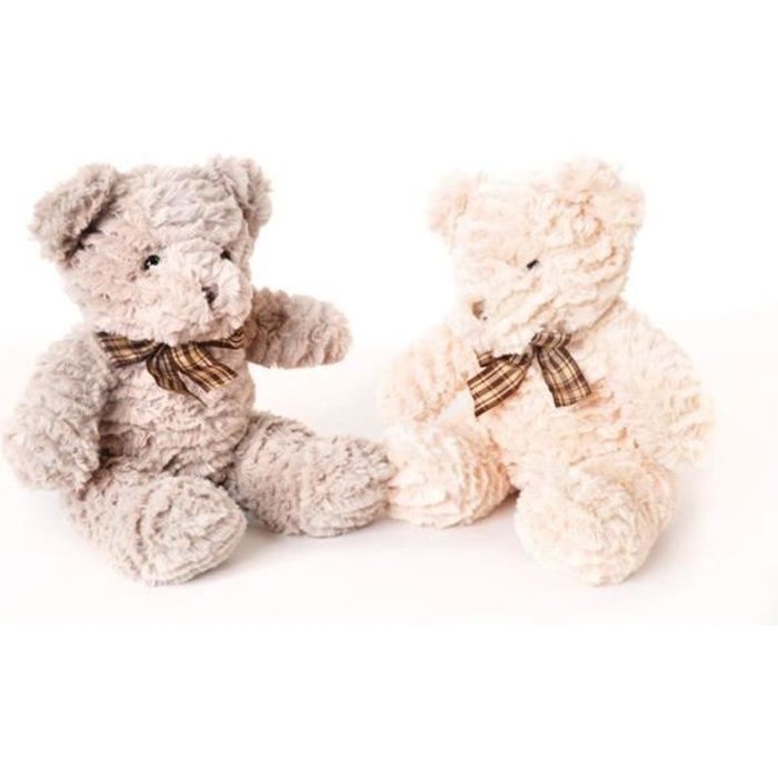 Ours en peluche '' Tout doux '' H 38 cm