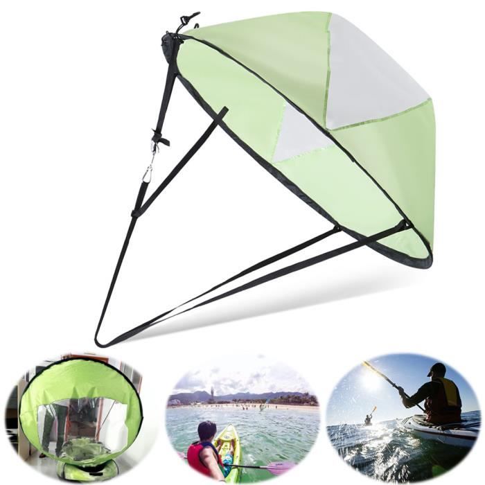 ROKOO Voile de Kayak portable Sous le Vent du Vent Paddle pour Bateau Gonflable