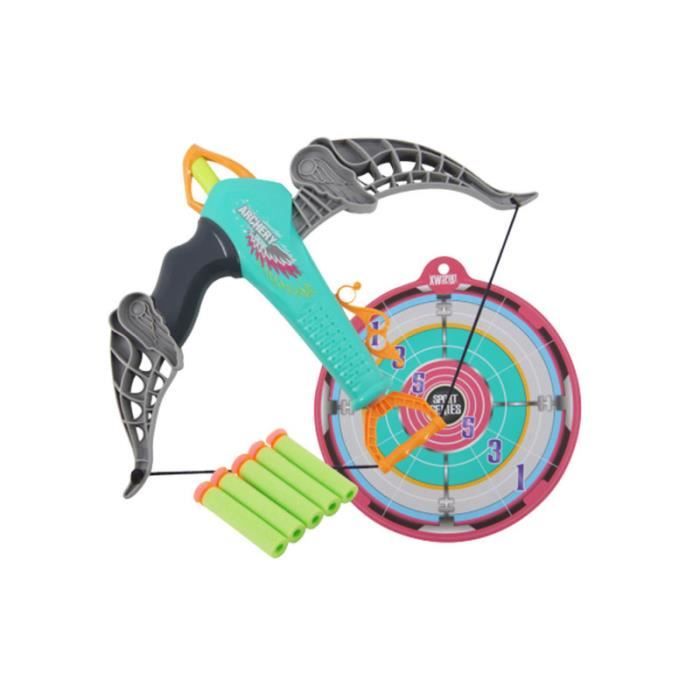 Enfants Simulation Arc Flèche Jouets Cibles Jeu de Tir Modèle Jouet JEU D'ADRESSE
