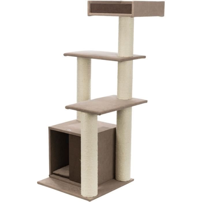 TRIXIE Arbre à chat Marcy - 130 cm - Brun