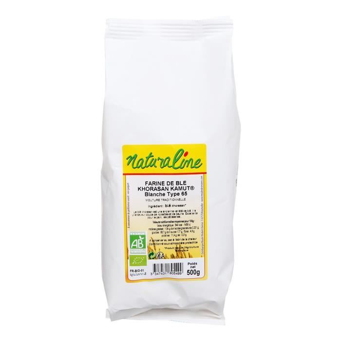 MOULIN DES MOINES Farine de blé Khorasan T 70 bio - 500 g