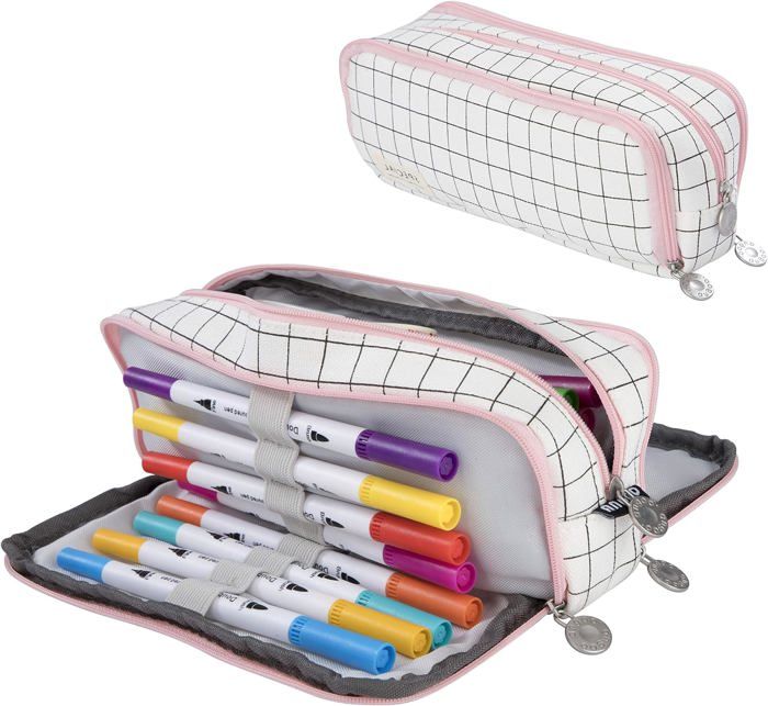 Ventes Flash Noël : XKBFKLKMC Grande Trousse à Crayons Avec Impression 3D - Motif Vache Mi Pas Cher