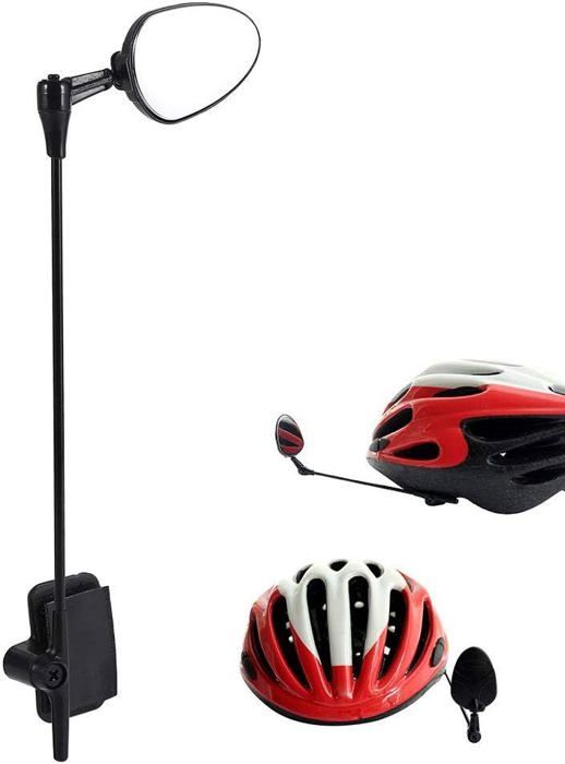 Rétroviseur Bébé Pour Voiture 2 En 1 Avec Ventouse Et Clip - Réglable 360°, Surface Incassable - 85 X 50 Mm