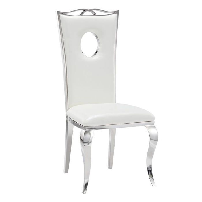 Lot de Chaises baroque ROYAL Chrome Velours main image 0