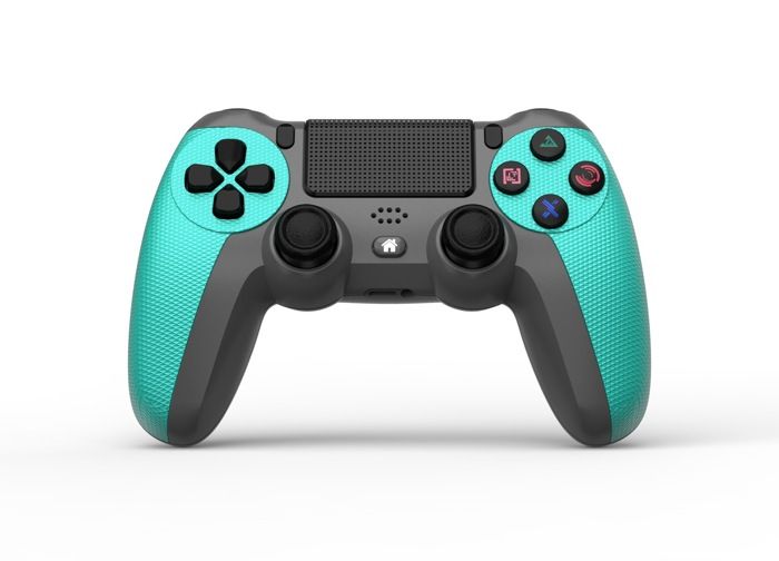 Manette sans fil Applicable à PS4 Slim Contrôleur avec double vibration blueblooth pavé tactile mouvement à six axes - vue 2