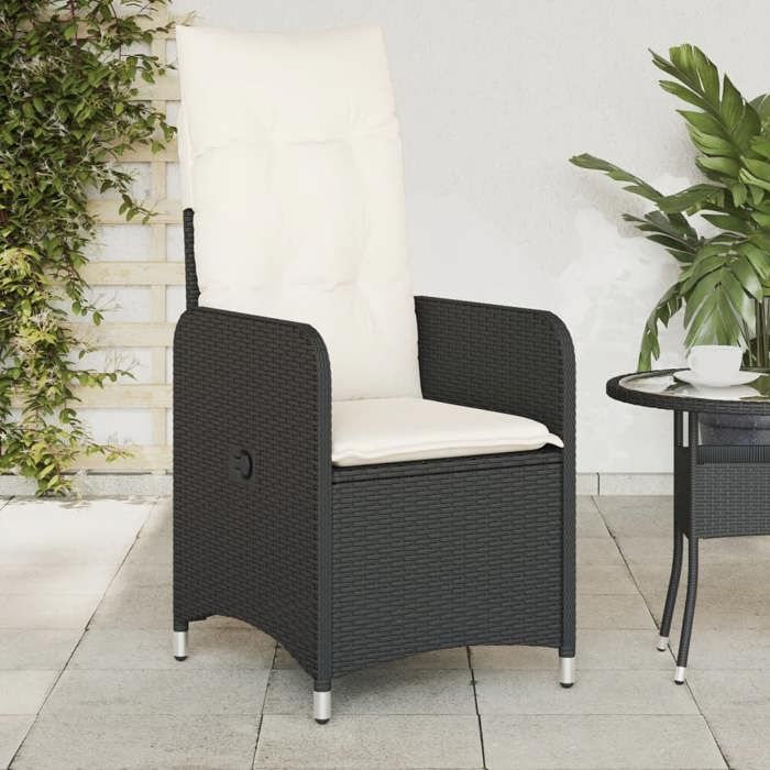 VidaXL Chaises inclinables de jardin Rotin - vue 2