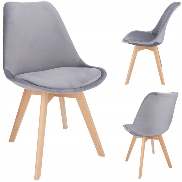 Chaise BARI grise (nouveaux codes)