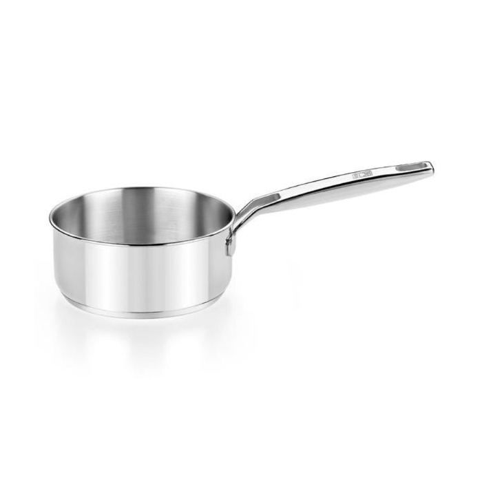 BRA Signature Casserole 16 cm (1 25 L) inox 18/10 sans antiadhésif résistante à lusure triple fond pleine induction adaptée à BRA Signature Casserole 16 cm (1 25 L) inox 18/10 sans antiadhésif résistante à lusure triple fond pleine induction adaptée à