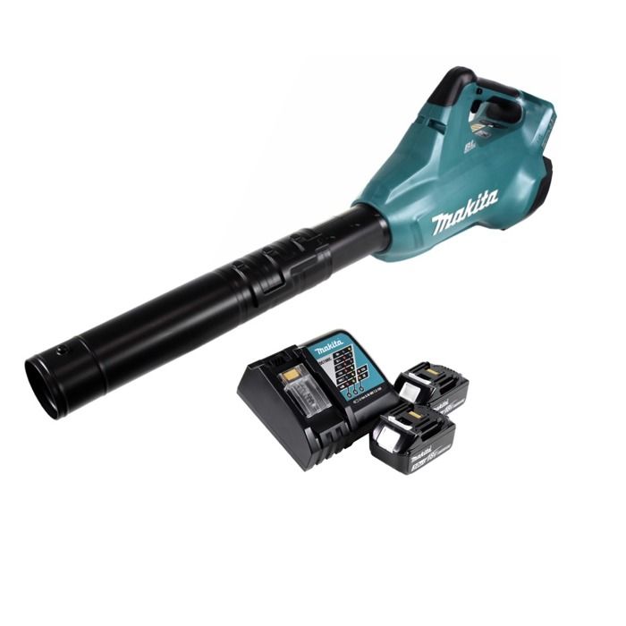 Souffleur de feuilles sans fil Makita DUB 362 2x18V 2x Batteries 3.0Ah Chargeur rapide - vue 1