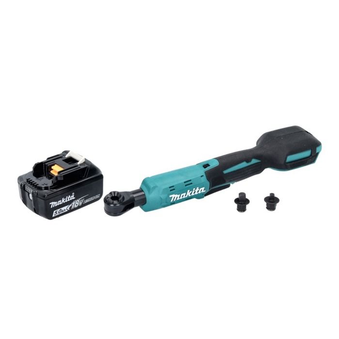 Makita DWR 180 T1 Visseuse à cliquet sans fil 18 V 47 5 Nm 14'' 38'' + 1x batterie 5 0 Ah sans chargeur - vue 2