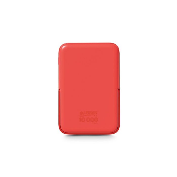 Batterie externe Urban Factory MAGNEE POWER: WIRELESS MAGNETIC UNIVERSAL POWERBANK 10.000MAH - NEON ORANGE