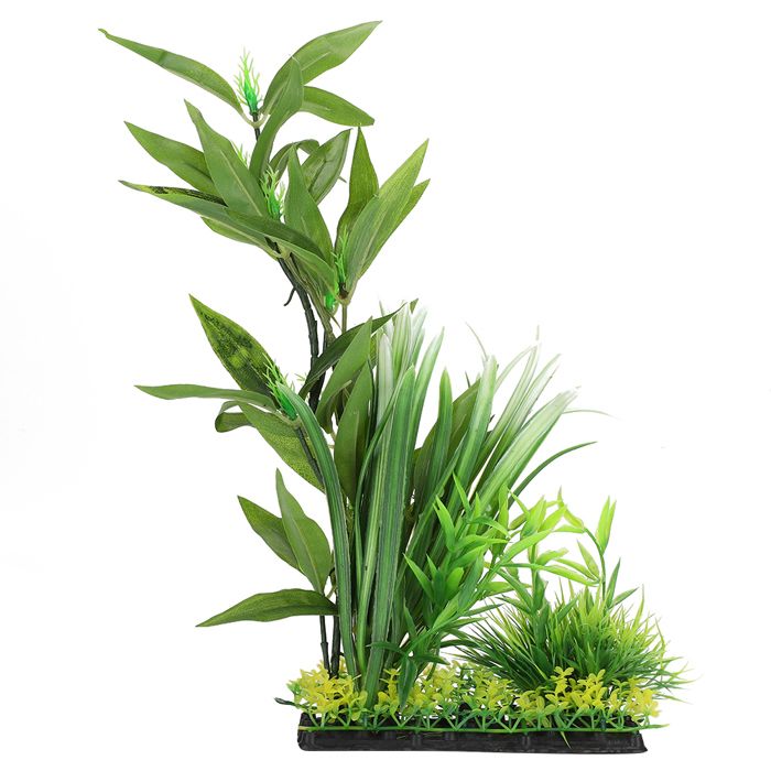 Comparer les prix de Aquarium en plastique artificiel forme vive simulation haute plante aquatique de la jungle accessoire pour décoration de