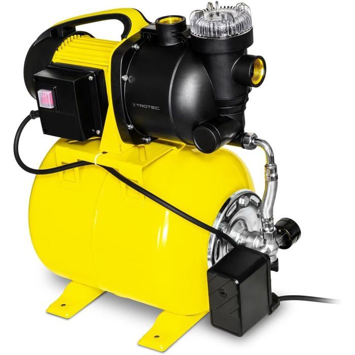 TROTEC Station d'eau domestique TGP 1025 EF pompe avec préfiltre — free download