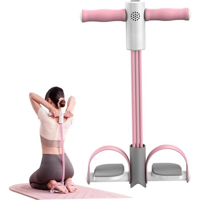 Bande De Résistance Avec Poignée 6 Tubes Multifonction Élastique Pour Exercices De Yoga Abdominaux Traction 28 X 55 Cm