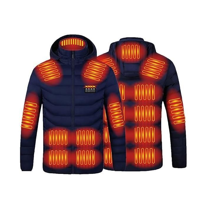 Veste Chauffante Homme Femme éLectrique Usb Avec 21 Zones De Chauffage3Niveaux De Chaleur Gilet Manteau LéGer Et Chaud Hiver Veste Chauffante Homme Femme éLectrique Usb Avec 21 Zones De Chauffage3Niveaux De Chaleur Gilet Manteau LéGer Et Chaud Hiver