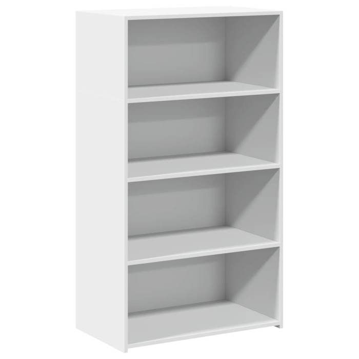 “Winter SaleTOP Armoire/Cabinet à tiroirs Blanc - Buffet haut blanc 70x41x124cm - bois dingénierie PRO61740