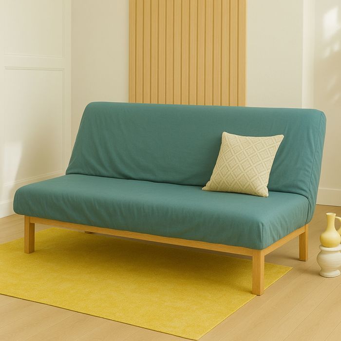 Drap housse pour matelas clic-clac eucalyptus 130x190 cm - Someo