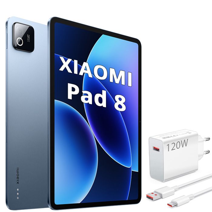 Xiaomi Pad 8 Bleu 8 Go 128 Go Procesador Snapdragon® 8s Gen 4 +
