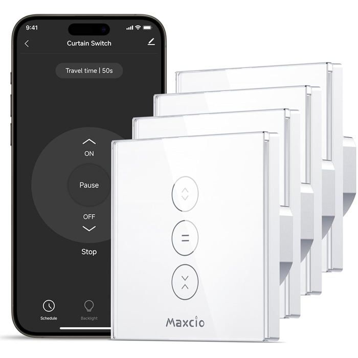 Interrupteur Connecté Volet Roulant Intelligent - Minuterie Commande ...